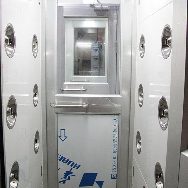 W730mm 알루미늄 자동식 문, 1230 밀리미터 폭과 자동 분 고청정실 에어샤워 1