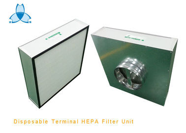 버릴 수 있는 끝 헤파필터 단위 비 자동화된 형태, 박스 헤파필터 단위, 천장을 위한 HEPA
