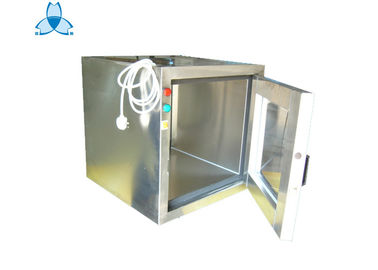 주문 수동 맞물리는 문, 지원 부류를 가진 UV 램프 공기 샤워 통행 상자 online manufacture