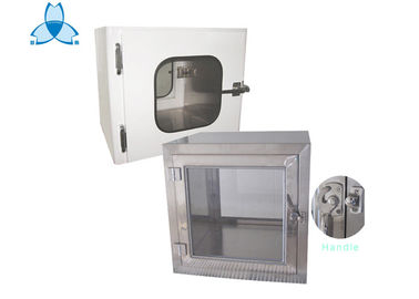 주문 도관이 없는 청정실 공기 샤워, 생물학 약학 실험실을 위한 정체되는 통행 상자 online manufacture