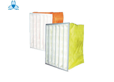 주문 HVAC 체계/Hepa 공기 정화기 여과기를 위한 낮은 저항 합성섬유 여과기 online manufacture
