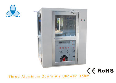 주문 3명의 사람, W1700xD1500xH2100mm를 위한 백색 청정실 공기 샤워 online manufacture