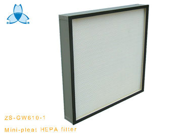 주문 상업적인 에어 컨디셔너 HVAC 체계 H13 Hepa 패널 여과기 소형 주름 HEPA 여과기 online manufacture