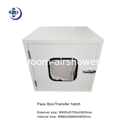 주문 파우더 코팅 스틸 청정실 패스 박스 전송 룩 크기 W650xD650xH660mm online manufacture