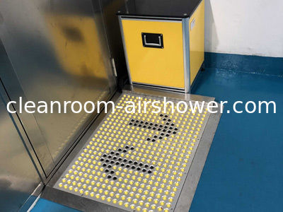 주문 1x2M 건조형 공기 진공 매트 청정실용 솔 청소 기계 온라인 제조