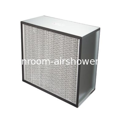 주문 12kg HEPA 공기 필터, 원저항 120±10 Pa 및 필터 효율 99.97%를 제공합니다. 상업용 HVAC 시스템에 설계되었습니다. 온라인 제조
