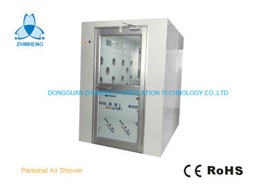 주문 고청정실을 위한 한 개의 단계 2 사람 에어샤워 방 AC220V 50HZ online manufacture