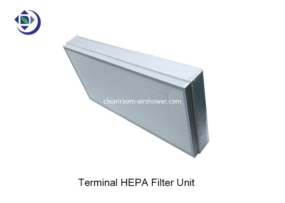 주문 섬유 유리 매체와 양극 산화된 알루미늄 프레임 버릴 수 있는 H13 H14 HEPA 거름집 online manufacture